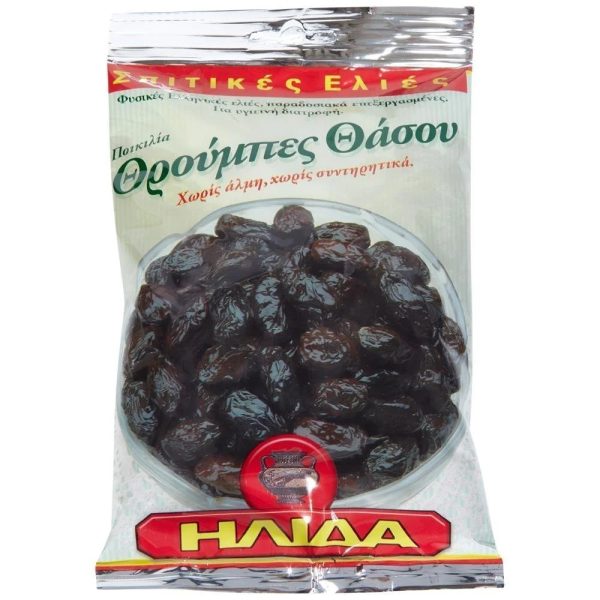 Greek Black Olives of the Throumba variety from Thasos - Cinque Wine & Deli Athens - Greek Delicatessen